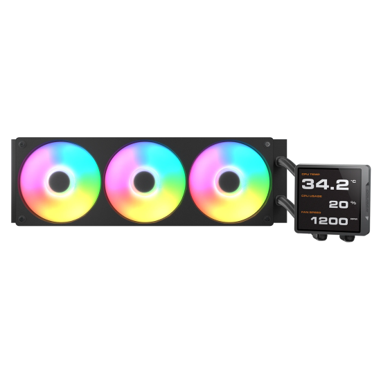 Cougar Poseidon Vistek Pro 360 ARGB Black